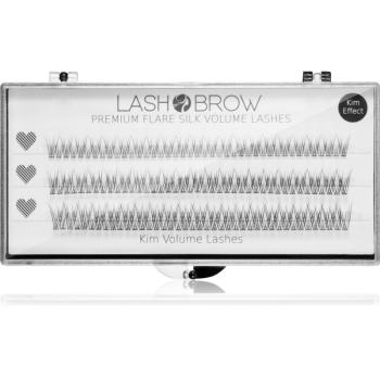 Lash Brow Premium Flare Silk Lashes gene false Kim Volume Lashes 1 buc