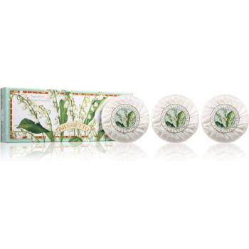 Saponificio Artigianale Fiorentino Lily Of The Valley Set set de săpunuri solide 3x100 g