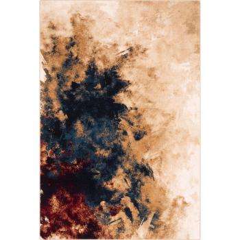 Covor din lână 160x240 cm Burst dark beige – Agnella