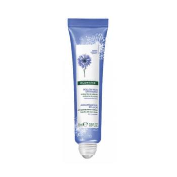 Klorane Roll-on pentru zona ochilor cu albăstrea (Anti-fatigue Eye Roll-on with Cornflower) 15 ml