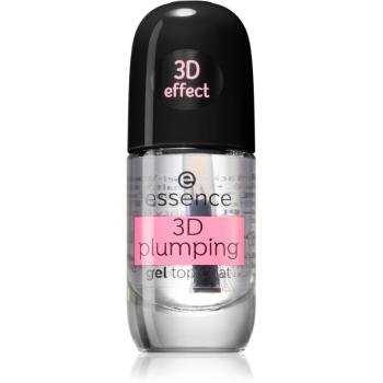 Essence 3D Plumping lac gel de unghii pentru acoperirea superioară 8 ml