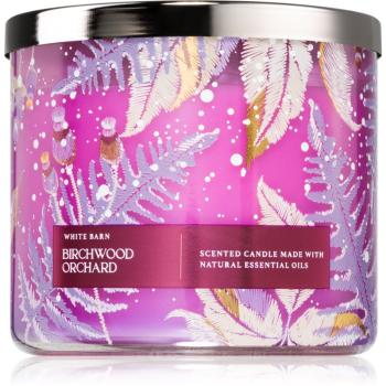 Bath & Body Works Birchwood Orchard lumânare parfumată 411 g