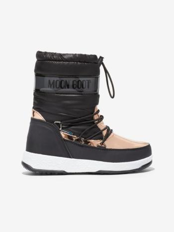 Moon Boot JR Girl Soft Cizme de zăpadă pentru copii Negru