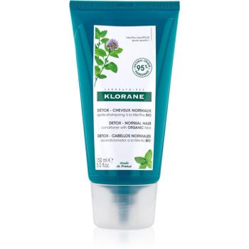 Klorane Organic Mint balsam protector pentru păr 150 ml