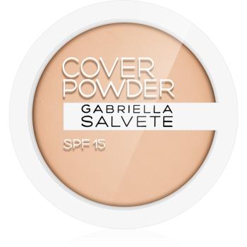 Gabriella Salvete Cover Powder pudra compacta SPF 15 culoare 02 Beige 9 g