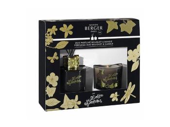 Maison Berger Paris Set cadou Lolita Lempicka difuzor 80 ml + lumânare 80 g neagra