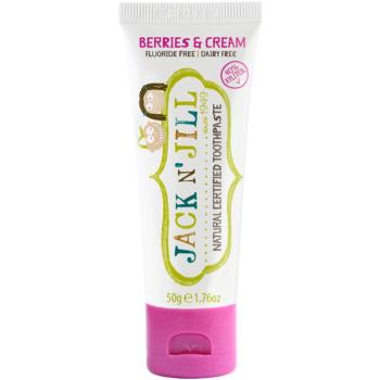 Jack N’ Jill Toothpaste pasta de dinti naturala pentru copii aroma Berries & Cream 50 g