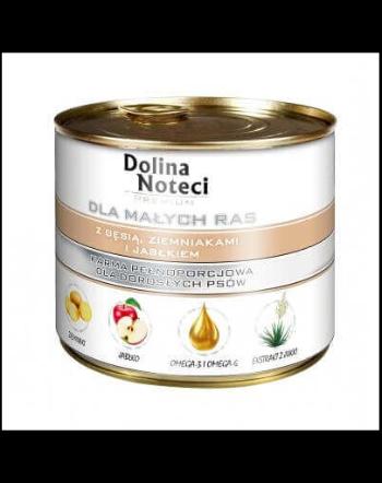 DOLINA NOTECI Premium small breeds cu gâscă, cartofi și măr 185 g