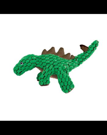 KONG Dynos Stegosaurus, jucarie pentru caini, dinozaur, verde, S