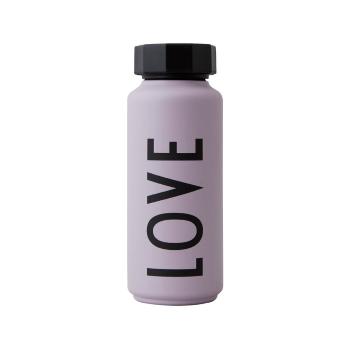 Sticlă termos Design Letters Love, 500 ml, violet