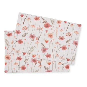 Suport pentru farfurii 2 buc. din material textil 30x46 cm Harvest Flowers – Catherine Lansfield