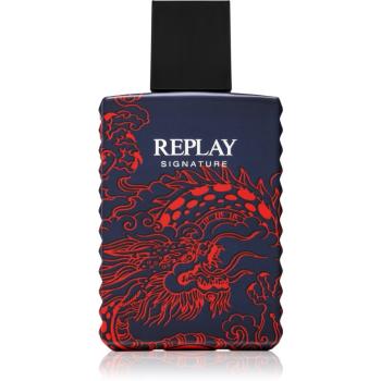 Replay Signature Red Dragon For Man Eau de Toilette pentru bărbați 50 ml