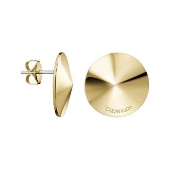 Calvin Klein Cercei din oțel placați cu aur Spinner KJBAJE100200