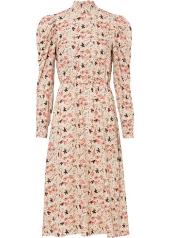 Rochie midi cu print floral