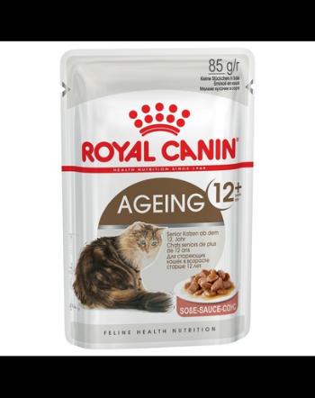 ROYAL CANIN Ageing +12 48x85 g hrană umedă în sos pentru pisici mature