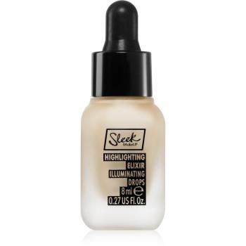 Sleek Highlighting Elixir Illuminating Drops iluminator lichid cu picurător culoare Poppin Bottles 8 ml