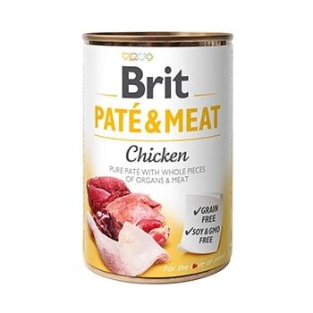 Brit Pate & Meat Cu Pui, 400 g