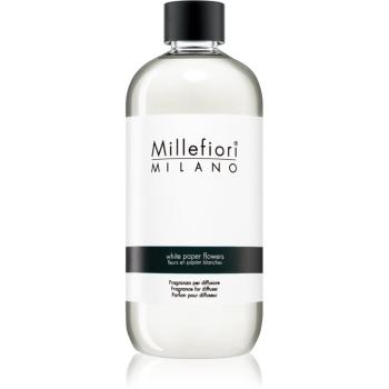 Millefiori White Paper Flowers reumplere în aroma difuzoarelor 500 ml