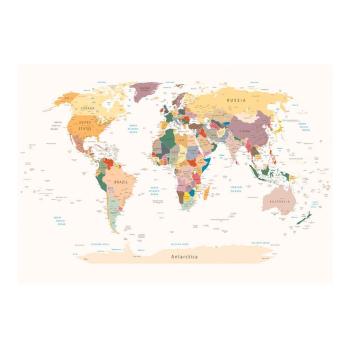 Tapet format mare Bimago World Map, 300 x 210 cm