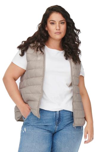 ONLY CARMAKOMA Vestă de damă CARNEWTAHOE15236003 Pumice Stone XL/XXL