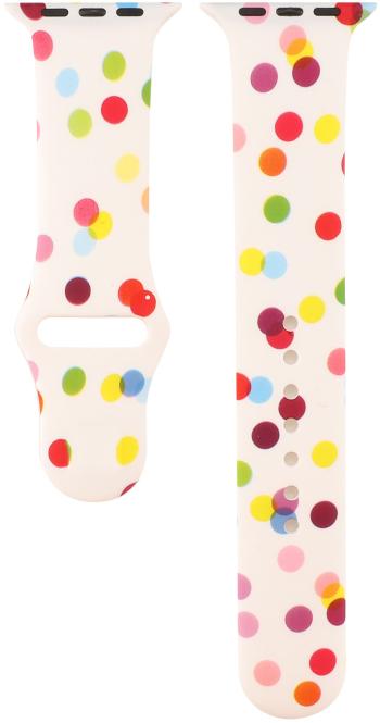 4wrist Curea din silicon pentru Apple Watch - Dots 38/40/41 mm