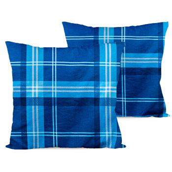 Față de pernă 4Home Blue plaid