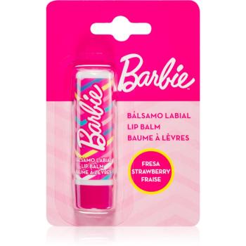 Barbie Lip Balm Strawberry balsam de buze cu aroma de capsuni pentru copii 4 g