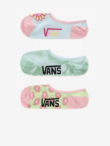 Vans Good All Around Set de 3 perechi de șosete Roz