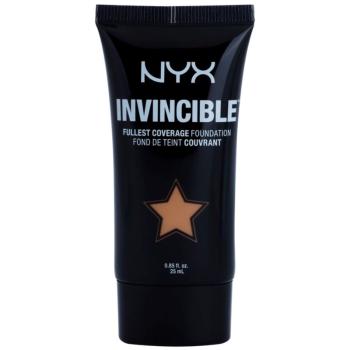 NYX Professional Makeup Invincible make up impotriva imperfectiunilor pielii culoare 08 Golden Beige 25 ml