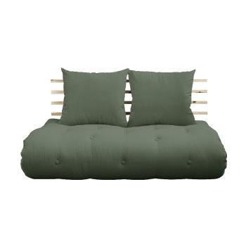 Canapea extensibilă Karup Shin Sano Natural, verde