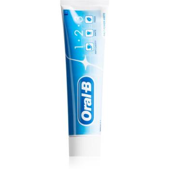 Oral B 1-2-3 Salt Power White pasta de dinti albitoare cu protectie completa 100 ml