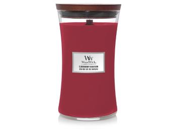 WoodWick Lumânare parfumată in vază Elderberry Bourbon 609 g