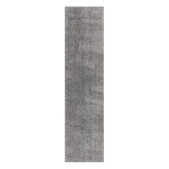 Covor tip traversă gri din fibre reciclate 60x230 cm Velvet – Flair Rugs