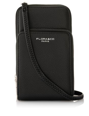 FLORA & CO Geantă crossbody pentru femei 6018 noir