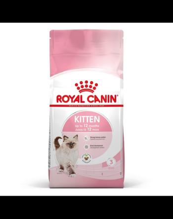 ROYAL CANIN Kitten 3 x 400 g hrană uscată pentru pisoi de la vârsta de 4 la 12 luni