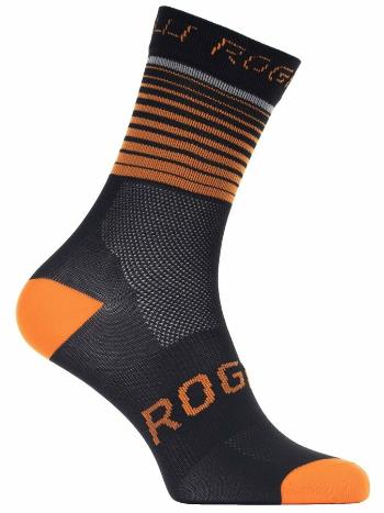 funcțional sosete Rogelli HERO nu numai pentru bicicliștii, black-portocaliu 007.905