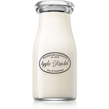 Milkhouse Candle Co. Creamery Apple Strudel lumânare parfumată  Milkbottle 227 g