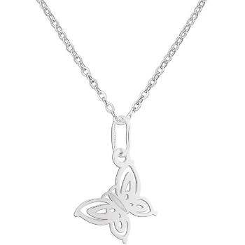 Praqia Jewellery Colier din argint pentru fete Fluture KO5228_BR030_40 (lanț, pandantiv)