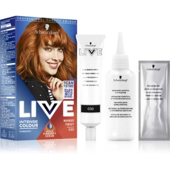 Schwarzkopf LIVE Intense Colour Culoare permanenta pentru par culoare 030 Mango Twist 1 buc