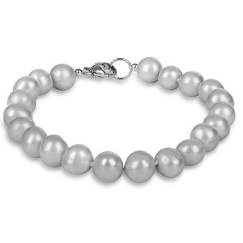 JwL Luxury Pearls Brațară adevărate perle gri JL0359