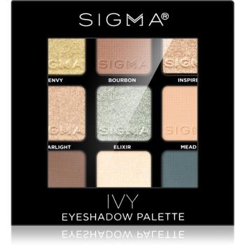 Sigma Beauty Eyeshadow Palette Ivy paleta farduri de ochi 9 g