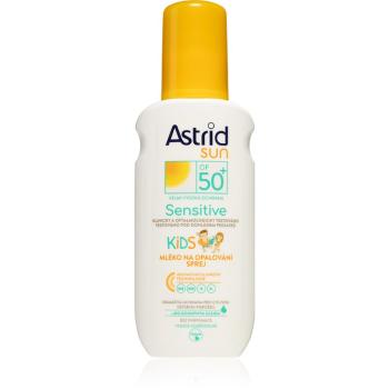 Astrid Sun Sensitive lapte de soare pentru copii Spray SPF 50+ 150 ml