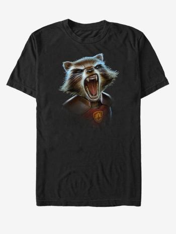 ZOOT.Fan Marvel Rocket Strážci Galaxie Tricou Negru