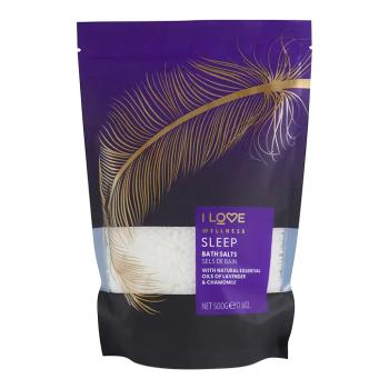 I Love Sare de baie relaxantă Wellness Sleep (Bath Salts) 500 g