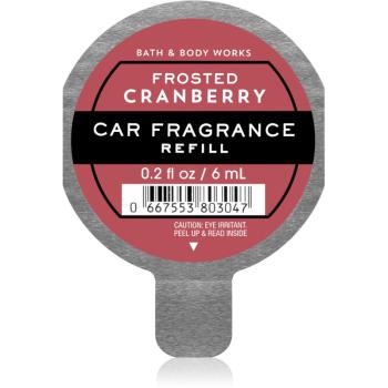 Bath & Body Works Frosted Cranberry parfum pentru masina rezervă 6 ml