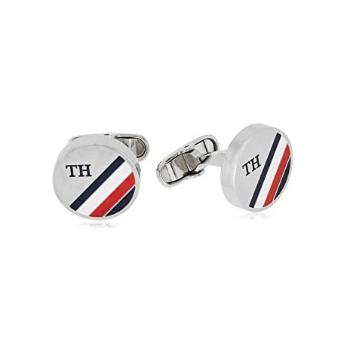 Tommy Hilfiger Butoni de manșetă moderni din oțel 2790219