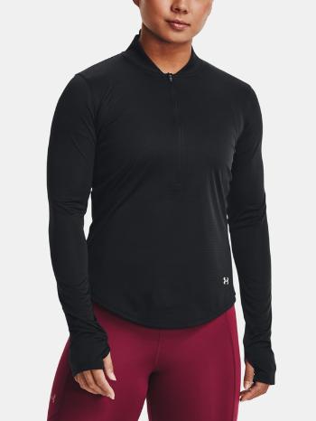 Under Armour UA Speed Stride 2.0 Half Zip Tricou Negru