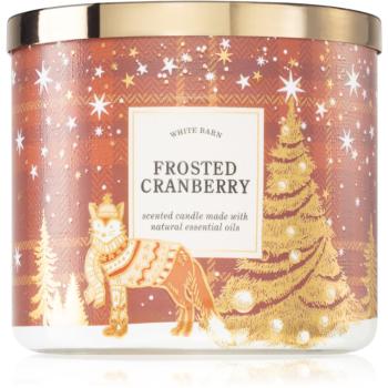 Bath & Body Works Frosted Cranberry lumânare parfumată 411 g