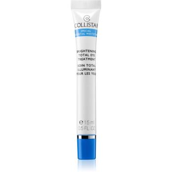 Collistar Special Essential White® HP Brightening Total Eye Treatment cremă iluminatoare împotriva cearcănelor și a pungilor de sub ochi 15 ml