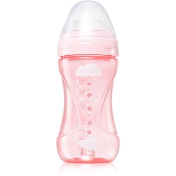 Nuvita Cool Bottle 3m+ biberon pentru sugari Light pink 250 ml